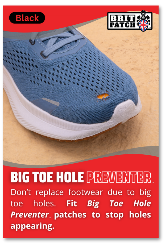 Brit Patch Big Toe Hole Preventer Brit Patch