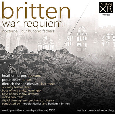BRITTEN War Requiem - Nocturne - Our Hunting Fathers (1959-62) - PACO166 - CD
