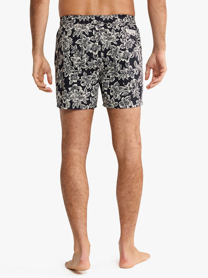 Bungalow Trunk - Black Hibiscus