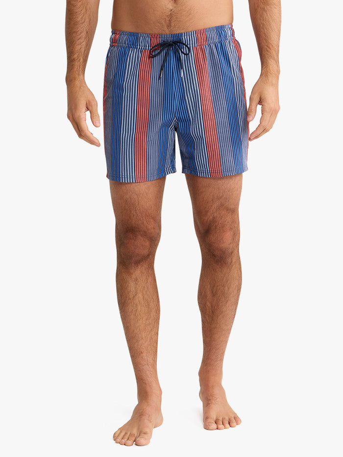 Bungalow Trunk - Blue Towel Stripe