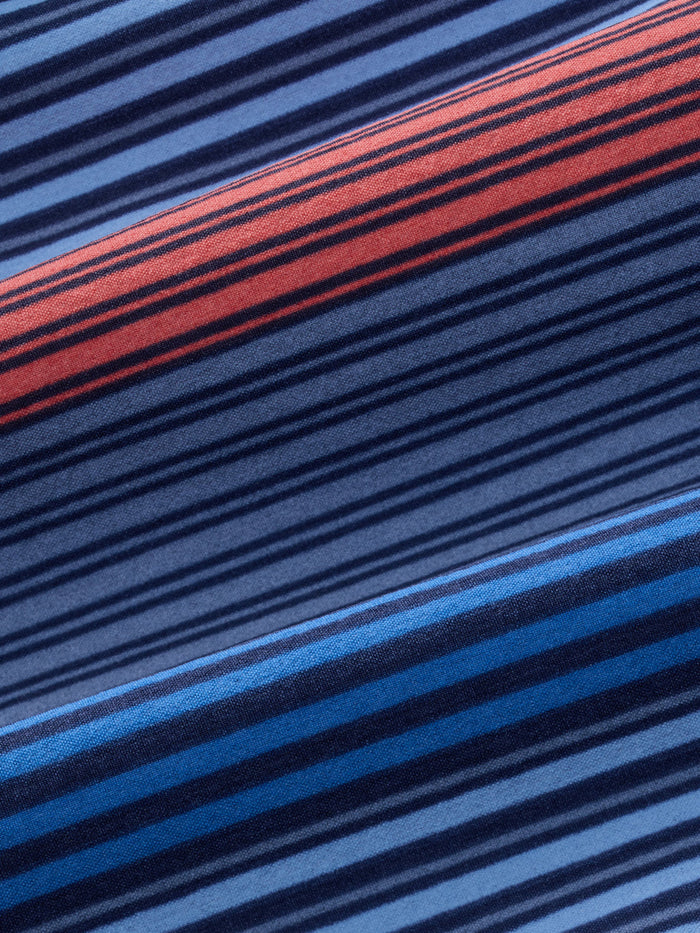 Bungalow Trunk - Blue Towel Stripe