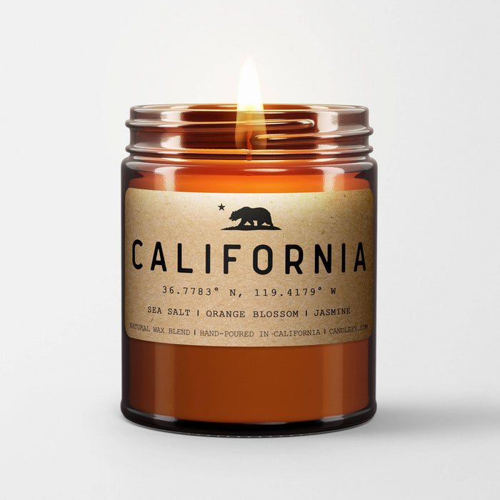 California Golden State Natural Wax Scented Candle
