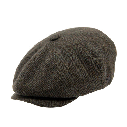 Brown Herringbone / Small