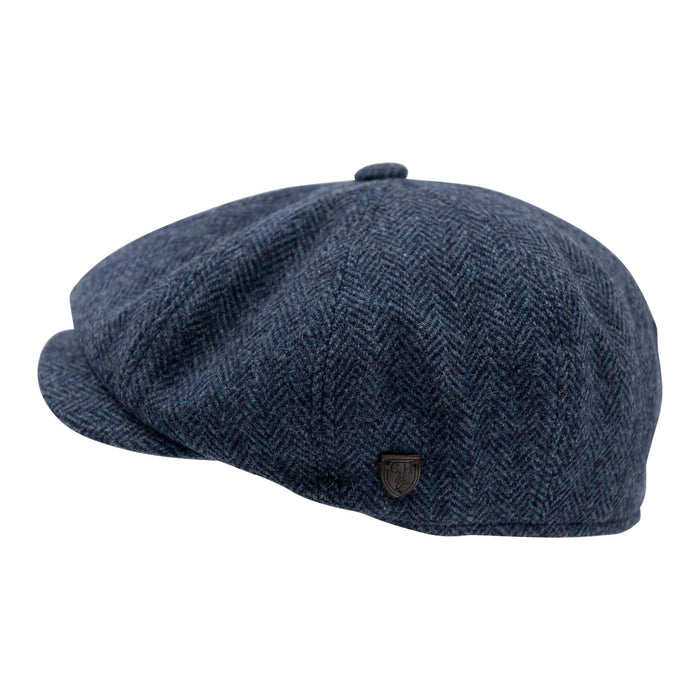 Carlyle Heath Jumbo Herringbone Newsboy Cap
