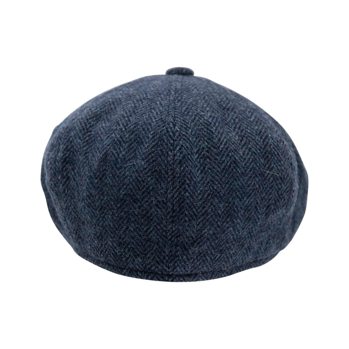 Carlyle Heath Jumbo Herringbone Newsboy Cap