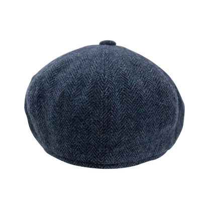 Carlyle Heath Jumbo Herringbone Newsboy Cap