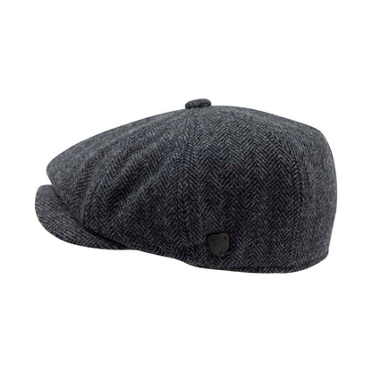 Carlyle Heath Jumbo Herringbone Newsboy Cap