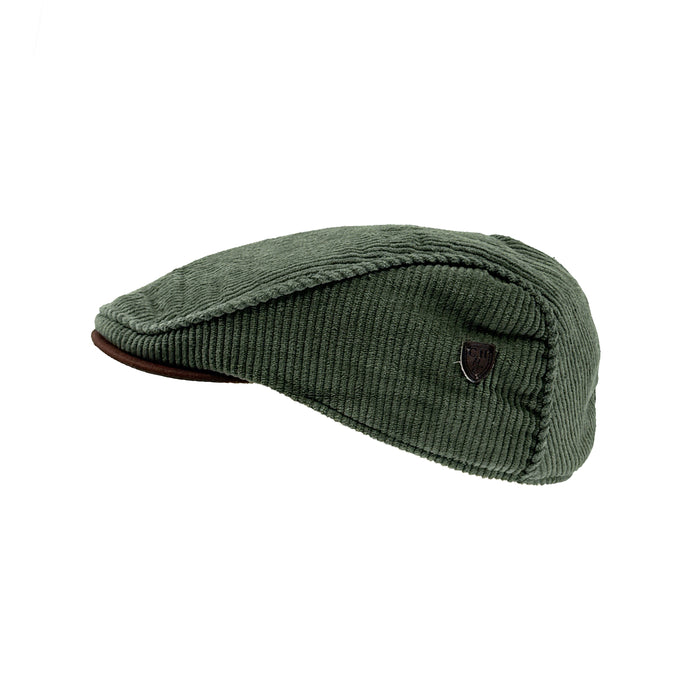 Carlyle Heath 'The Glen' Corduroy Flat Cap