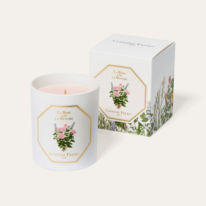 Carrière Frères | Rose Mint Candle - Living with Ivey