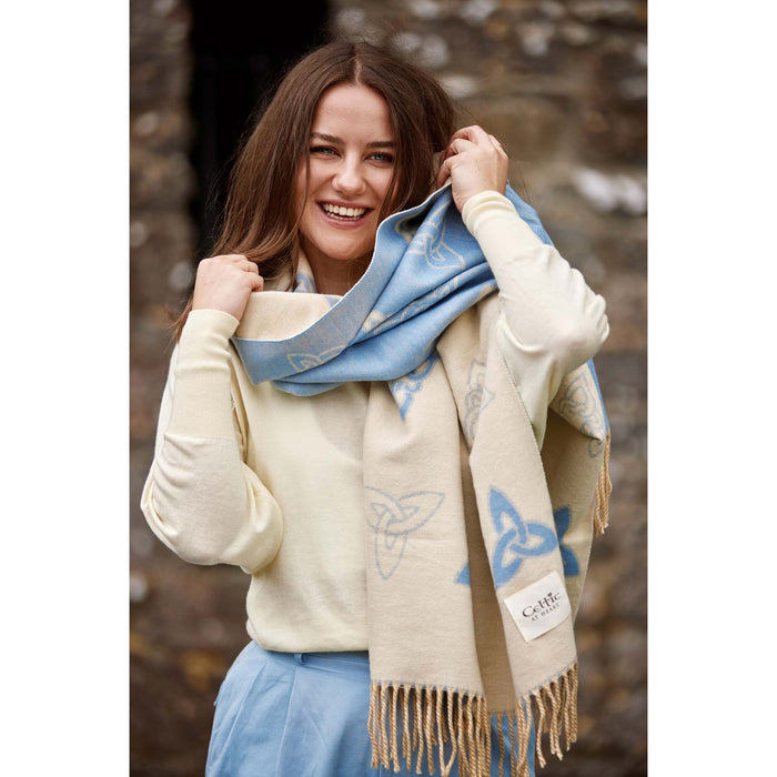 Celtic Supersoft Jacquard Scarf Celtic Super Soft Scarves: Embrace Tradition in Style | Luxurious Scarf