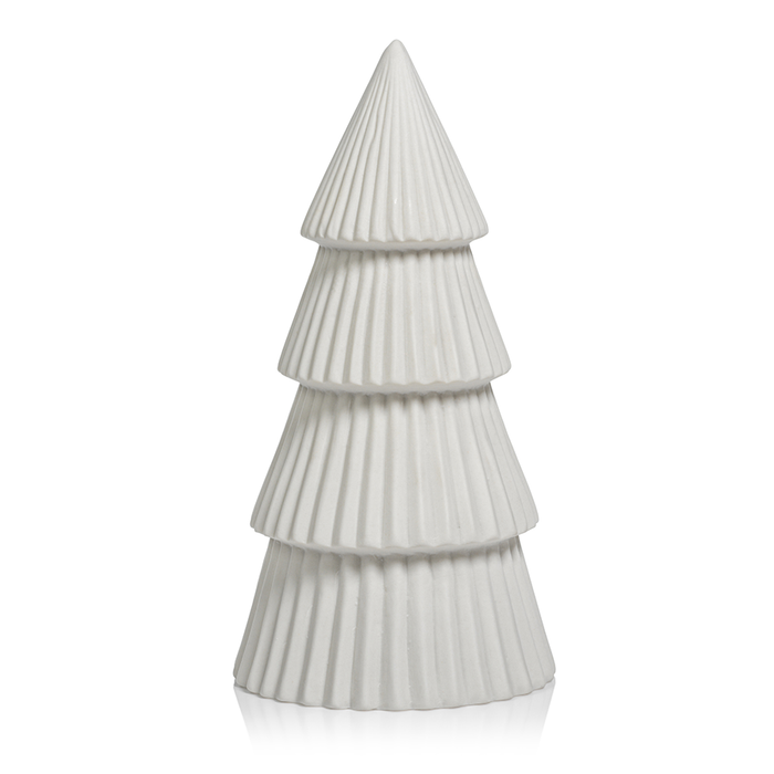 Ceramic Holiday Tree - Matte White - Christmas Trees by Carlyle Avenue