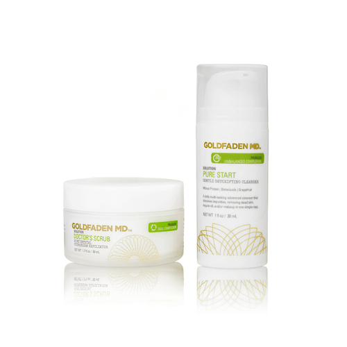 Cleansing Essentials Travel Set - Goldfaden MD - Living with Ivey