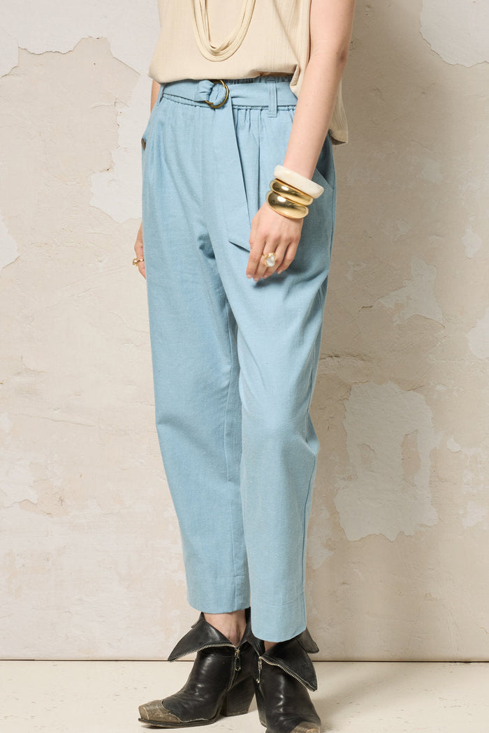 COKLUCH Pantalon Shiva - Denim Clair