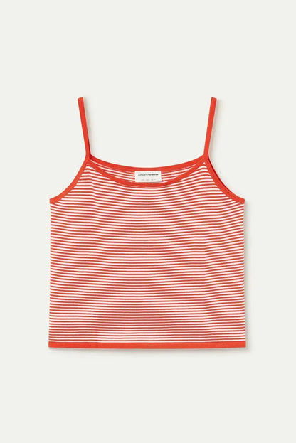 COMPANIA FANTASTICA Camisole Ligné - Orange