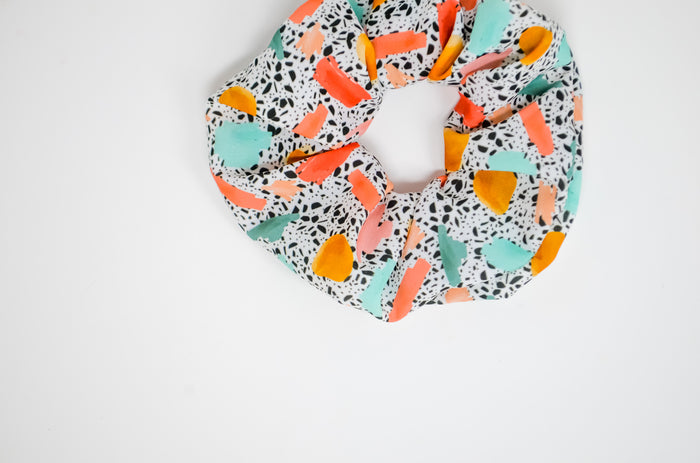 Confetti - Crepe De Chine Scrunchie