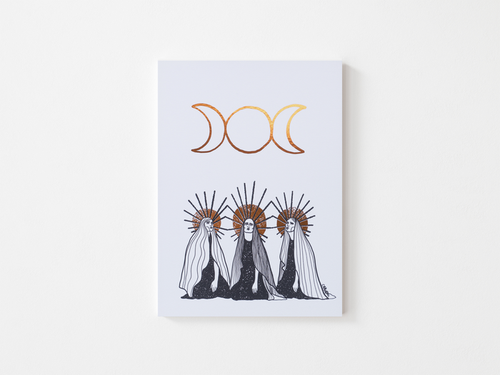 Coven 5x7 Foil Art Print