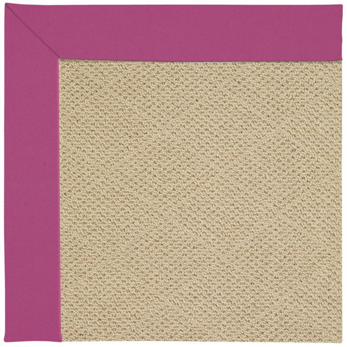 Creative Concepts-Cane Wicker Canvas Hot Pink Machine Tufted Rug Rectangle image