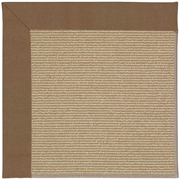 Creative Concepts-Sisal Canvas Cocoa Indoor/Outdoor Bordere Octagon image