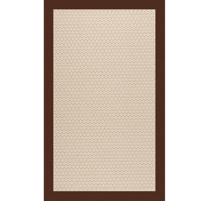 Creative Concepts-Sugar Mtn. Canvas Bay Brown Indoor/Outdoor Bordere Rectangle image