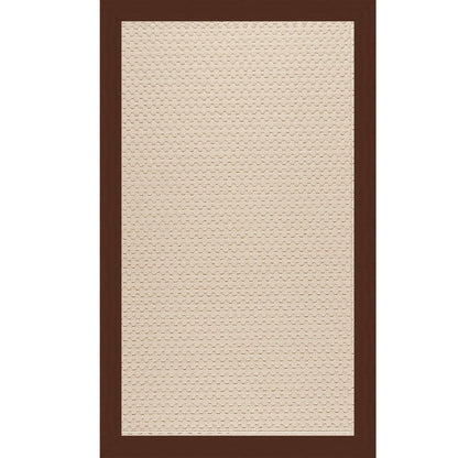 Creative Concepts-Sugar Mtn. Canvas Bay Brown Indoor/Outdoor Bordere Rectangle image