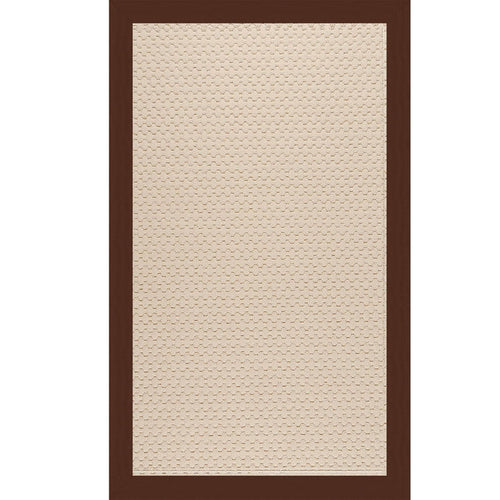 Creative Concepts-Sugar Mtn. Canvas Bay Brown Indoor/Outdoor Bordere Rectangle image