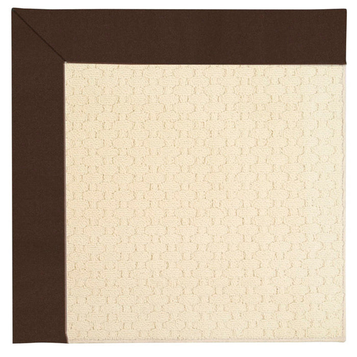 Creative Concepts-Sugar Mtn. Canvas Bay Brown Indoor/Outdoor Bordere Octagon image