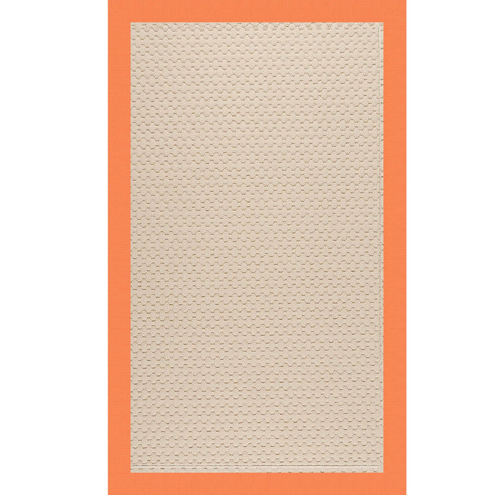 Creative Concepts-Sugar Mtn. Canvas Tangerine Indoor/Outdoor Bordere Rectangle image