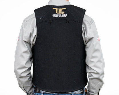 Crooked Horn Adult Bullfighter Rodeo Vest - Back