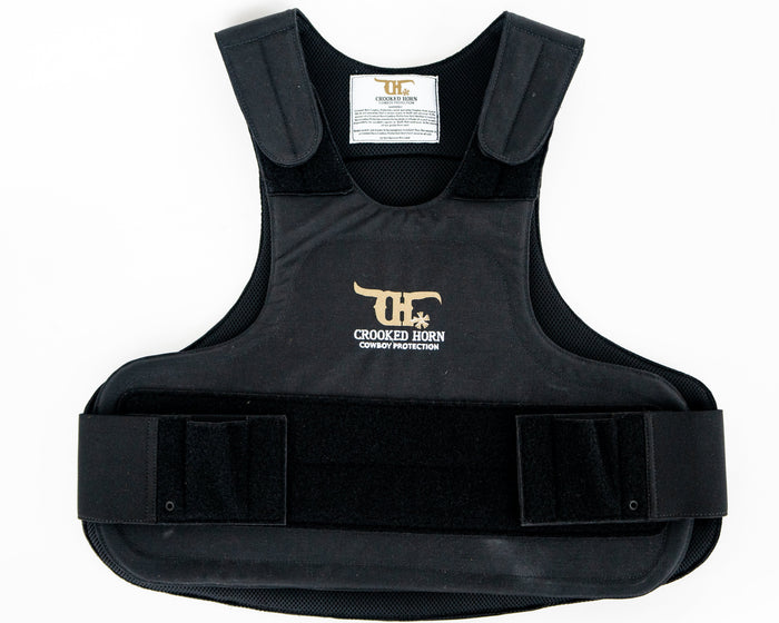 Crooked Horn Adult Bullfighter Rodeo Vest - Pleather