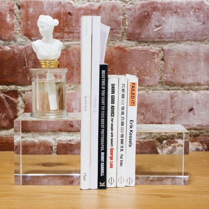Crystal Glass Cube - Decorative Accessories by Carlyle Avenue