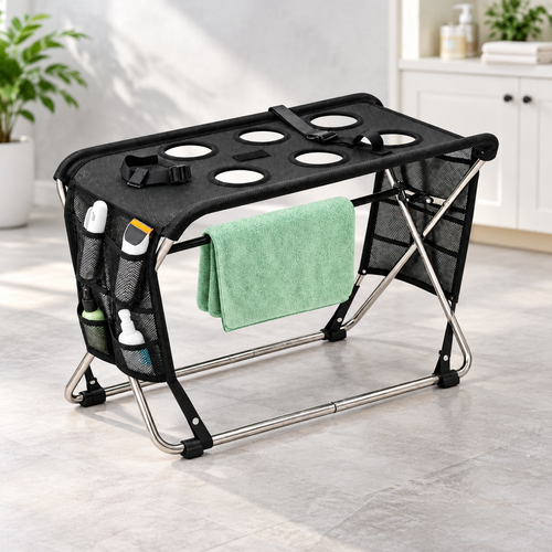 Foldable Pet Grooming Table for Large Dogs & Cats