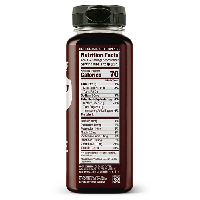 Date Lady | Organic Chocolate Syrup - Date Lady - Living with Ivey