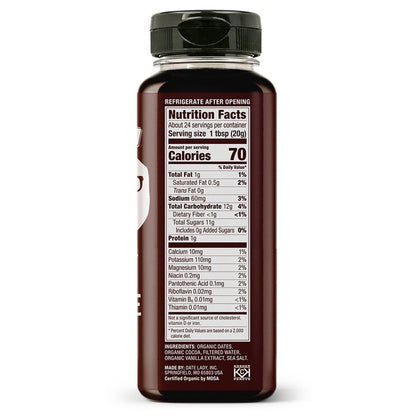 Date Lady | Organic Chocolate Syrup - Date Lady - Living with Ivey