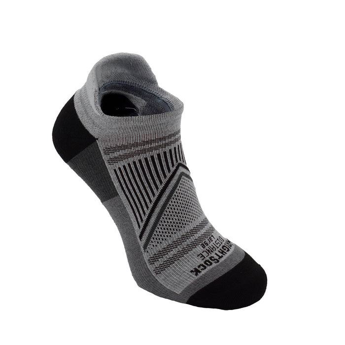 Fossil grey, tab length, Distance socks.