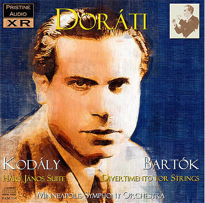 DORÁTI Kodály: Hary Janos Suite, Bartók: Divertimento for Strings (1950) - PASC134 - CD