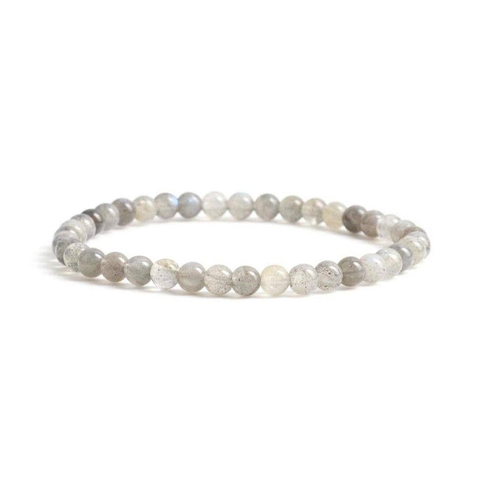 Earths Elements Wholesale - Crystal Bracelet - 4mm Labradorite, pack of 5