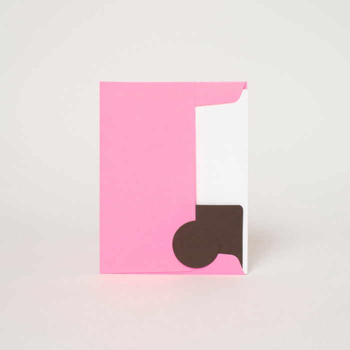 Egg Press Manufacturing - Punny Birthday Balloon Letterpress Greeting Card by Ashkahn: Paper tab