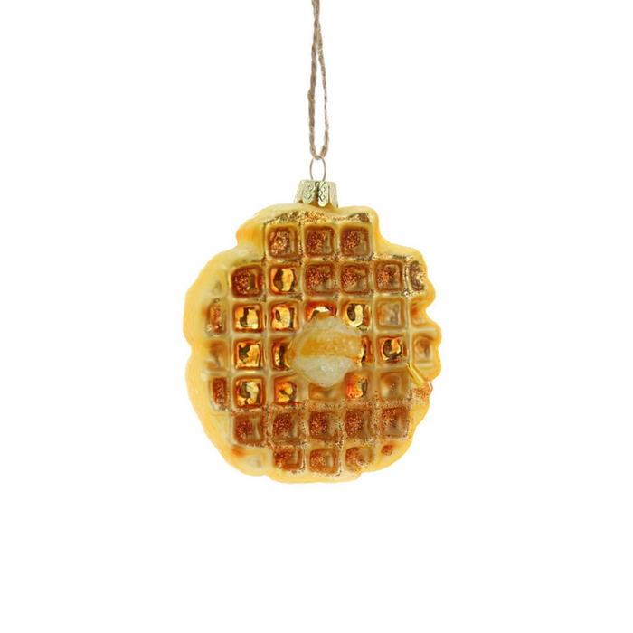Eggo Waffle Ornament - Ornaments by Carlyle Avenue