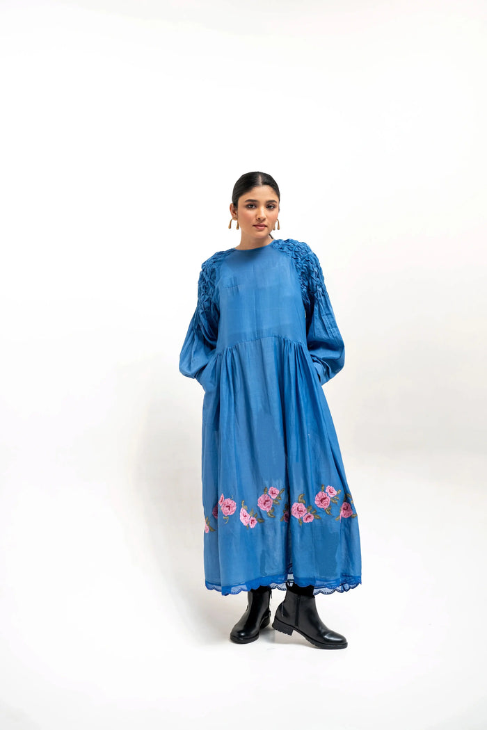 ELDA SMOCKED DRESS Bloome