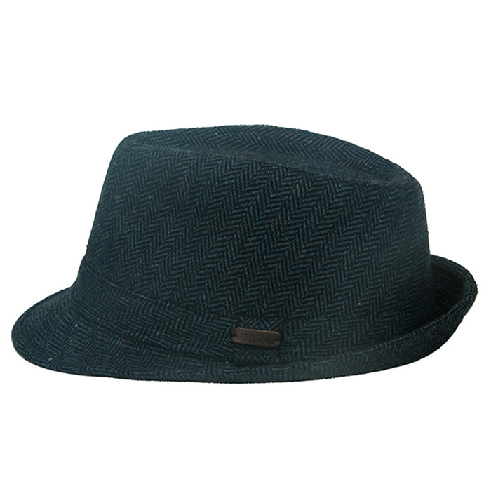Blue Herringbone / Small