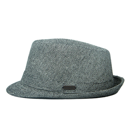 Black Herringbone / Small