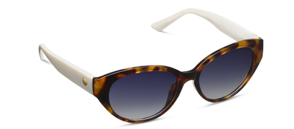 En Route: Tortoise/White Sunglasses