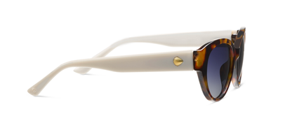 En Route: Tortoise/White Sunglasses