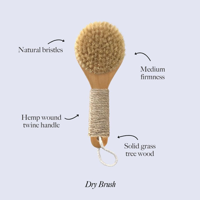 Esker | Natural Bristle Dry Brush - Esker - Living with Ivey
