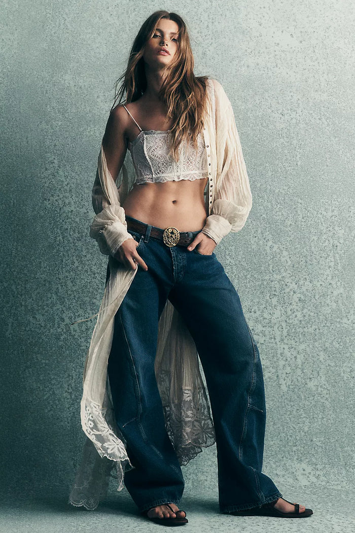 Fable Twisted Seam Jean in Heartsong