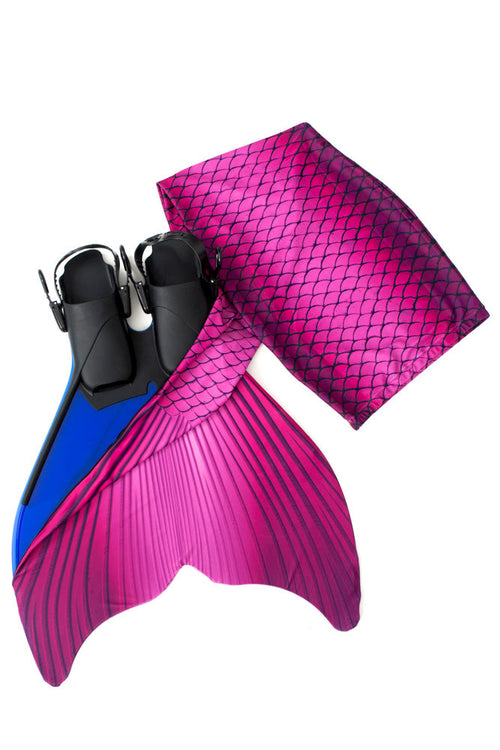 Purple Mermaid Costume for swimming