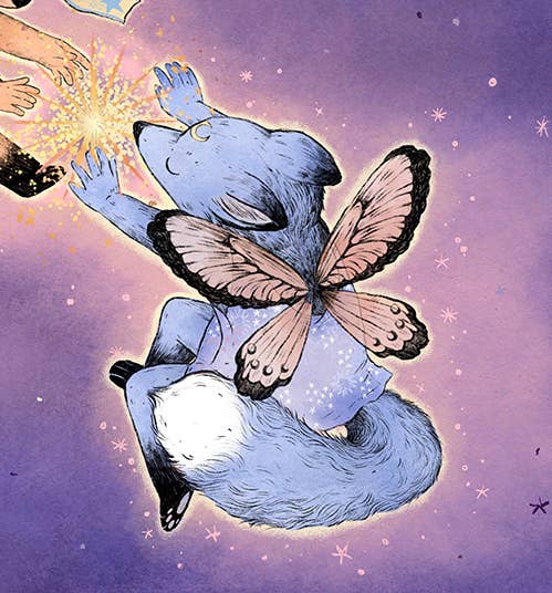 Fairy Fox Print
