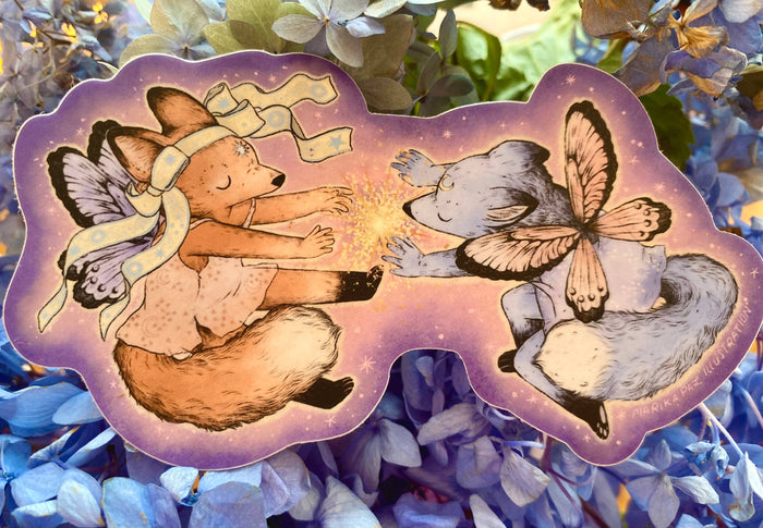 Fairy Fox Sticker