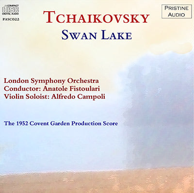 FISTOULARI Tchaikovsky: Swan Lake (1952) - PASC022 - CD