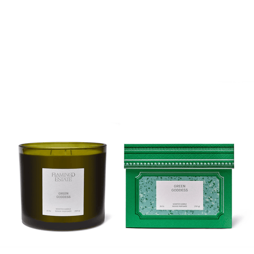 Jumbo Green Goddess Candle - Flamingo Estate - Living with Ivey
